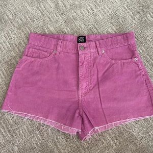 Urban Outfitters BDG high-rise girlfriend pink shorts